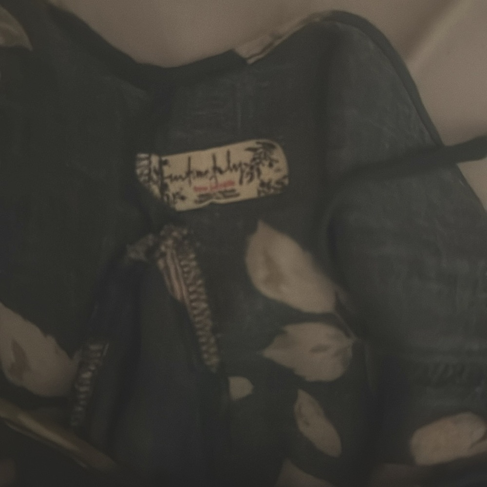 😍 Free People Alyson Mini Slip Dress / Tank Tunic Blouse Top Small - Picture 4 of 5